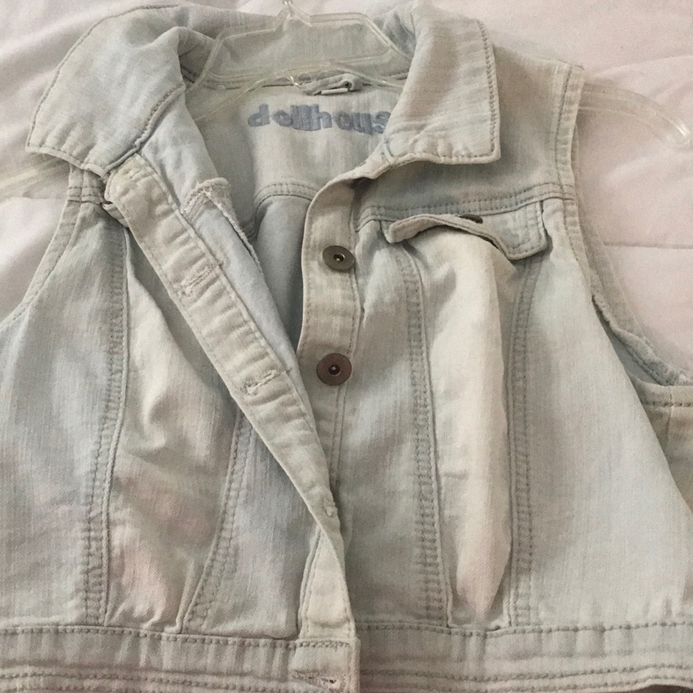 Dollhouse jean vest